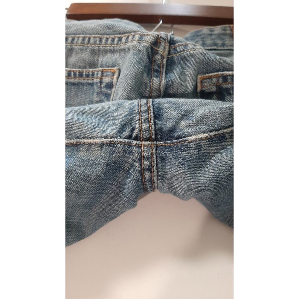 Polo Ralph Lauren Modern Bootcut Low Rise Ripped Knee Jeans - Picture 8 of 10